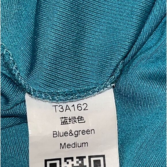 Women’s Long Sleeve Ribbed Bodysuit - Picture 5 of 5